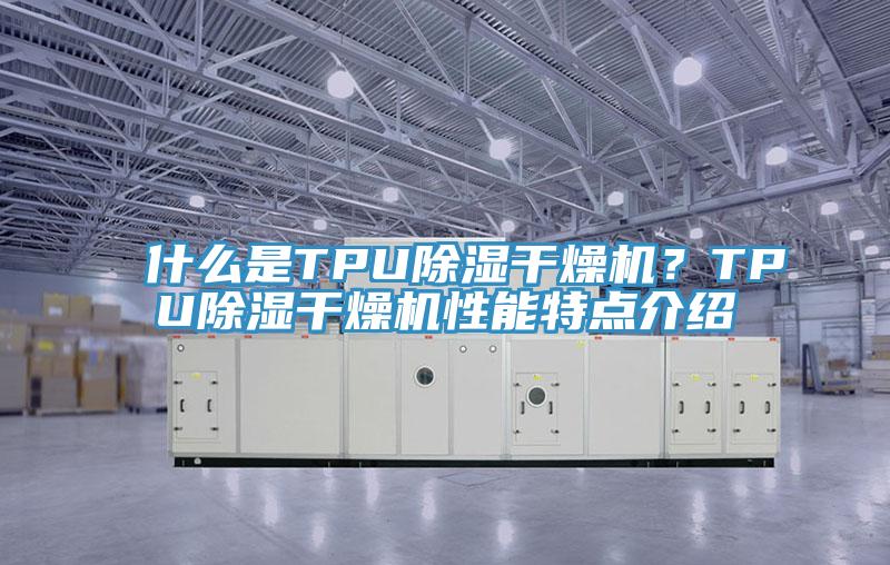 什么是TPU除濕干燥機(jī)？TPU除濕干燥機(jī)性能特點(diǎn)介紹