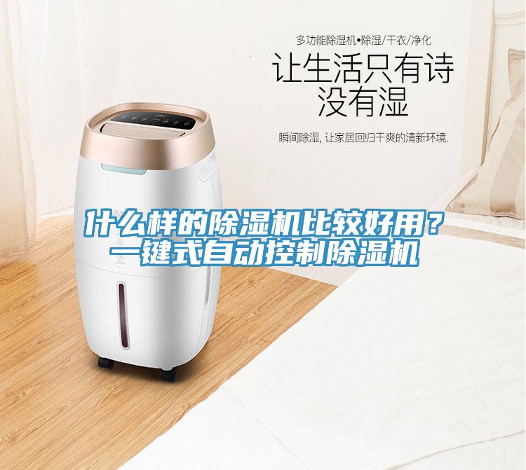 什么樣的除濕機比較好用？一鍵式自動控制除濕機